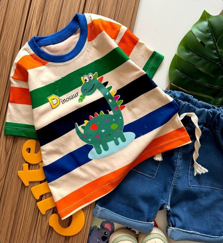 تیشرت شلوارک جین