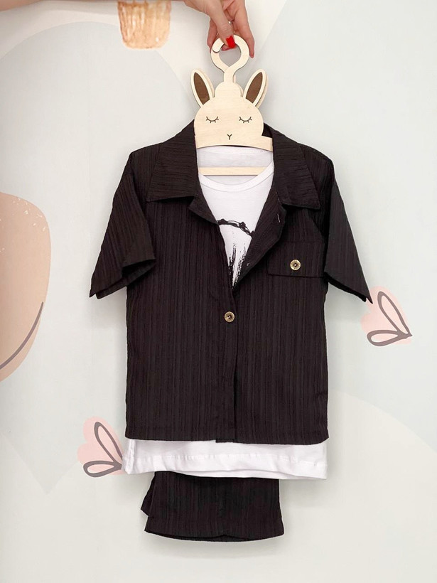 سه تیکه مشکی