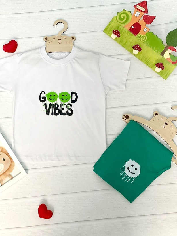 تیشرت شلوارک نخ پنبه