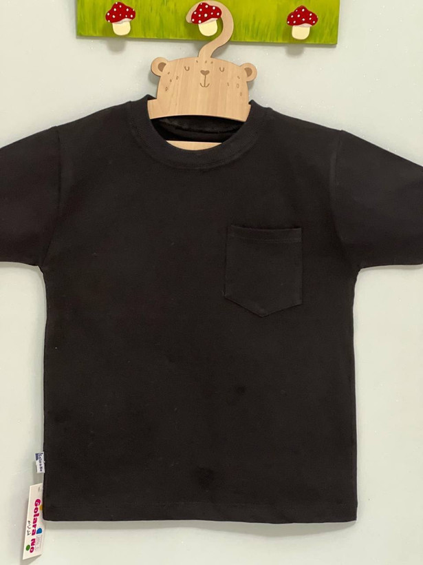 تیشرت مشکی نخ پنبه