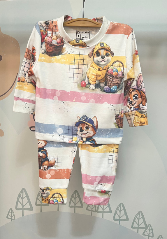 بلوز شلوار راحتی بچانه